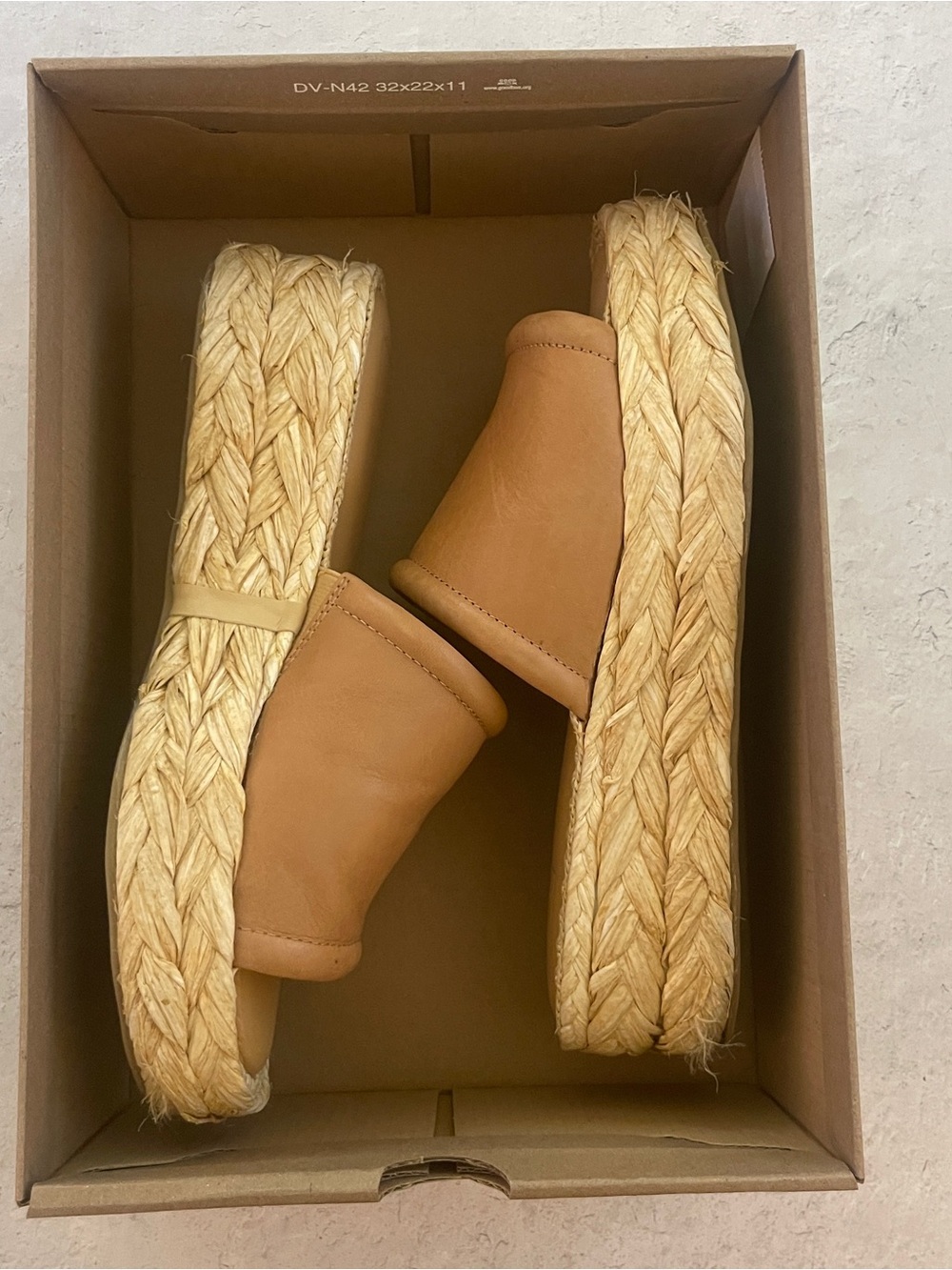 Dolce Vita “Chavi” Honey Leather Slides
